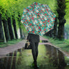 Shih Tzu Dog Floral Print Umbrellas