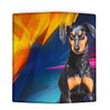 Manchester Terrier Print Women's Leather Wallet