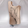 Amazing Unicorn Print Hooded Blanket