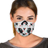 Finnish Spitz Print Premium Face Mask