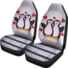 Pinguins Print Car Seat Covers