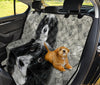 English Springer Spaniel B&W Print Pet Seat Covers