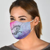 Flying Unicorn Print Face Mask