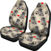 Cesky Terrier Dog Print Car Seat Covers
