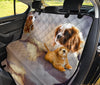 Cute Cavalier King Charles Spaniel Print Pet Seat Covers