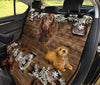 American Water Spaniel Print Pet Seat Covers