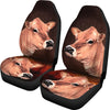 Cute Jersey Cattle (Cow) Print Car Seat Cover