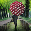 Great Pyrenees Dog Pattern Print Umbrellas