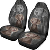 Weimaraner Print Car Seat Cover