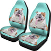 Bulldog Print Car Seat Covers
