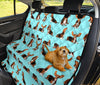 Basset Hound Dog Pattern Print Pet Seat covers