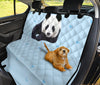 Cute Panda Print Pet Seat Covers