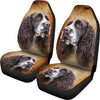 English Springer Spaniel Print Car Seat Covers