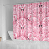 Flamingo Print Shower Curtains