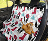 Boston Terrier Christmas Patterns Print Pet Seat Covers