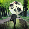 Lovely Pug Dog Print Umbrellas