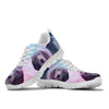 Petit Basset Griffon Vendeen On Colorful Print Running Shoes