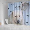 Amazing Central Asian Shepherd Dog Print Shower Curtain