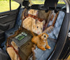 Lovely Golden Hamster Print Pet Seat Covers