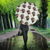 Rottweiler Dog Patterns Print Umbrellas