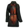 Tibetan Mastiff Dog Print Women's Bath Robe