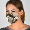 Alaskan Malamute Print Face Mask