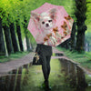 Chihuahua On Pink Print Umbrellas