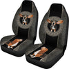 Basset Hound Print Car Seat Covers