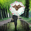 Cute Abyssinian Cat Print Umbrellas