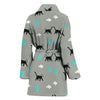 Cat Patterns Print Women's Bath Robe