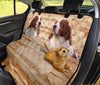 Irish Red and White Setter Print Pet Seat Covers