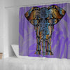 Amazing Elephant Art Print Shower Curtains