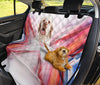 Clumber Spaniel Print Pet Seat Covers