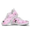 Snowshoe Cat in Heart Print Sneakers