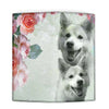 Icelandic Sheepdog Print Women's Leather Wallet