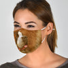 Cute St Bernard Print Face Mask