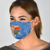 Cute Oranda Goldfish Print Face Mask