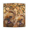 Brussels Griffon Print Women's Leather Wallet