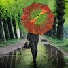 Colorful Leafs Print Umbrellas