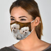 Maltese Print Face Mask