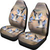 Gulls or Seagulls Bird Flying Print Car Seat Covers