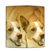 Basenji Dog Print Women's Leather Wallet