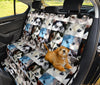 Siberian Husky Eyes Print Pet Seat Covers