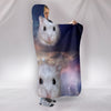 Campbell's Dwarf Hamster Print Hooded Blanket