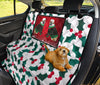 Bulldog Christmas Print Pet Seat Covers