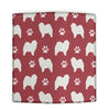 Chow Chow Paws Patterns Print Women's Leather Wallet