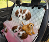 Cute Brittany Dog Print Pet Seat Covers