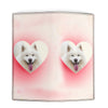 Samoyed Dog Print Women's Leather Wallet