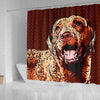 Chesapeake Bay Retriever Dog Print Shower Curtain