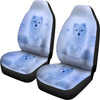 Arctic Fox Print Car Seat Covers